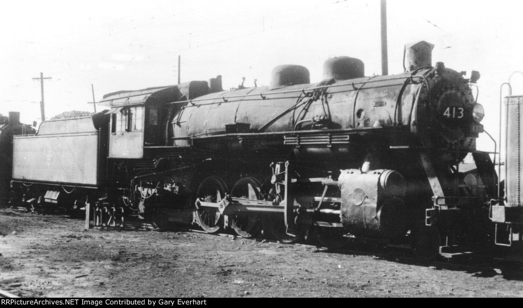 MILW 2-8-2 #413 - Milwaukee Road